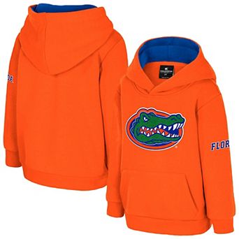 Toddler Colosseum Orange Florida Gators Big Logo Fleece Pullover Hoodie
