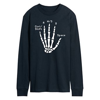 Men's Gamer Long Sleeve Graphic Tee