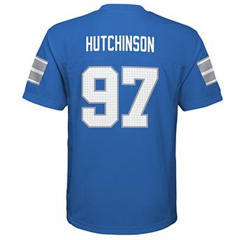 Boys 8-20 Aidan Hutchinson Detroit Lions Jersey