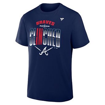 Men's Fanatics Atlanta Braves MLB Postseason Participant Graphic Tee