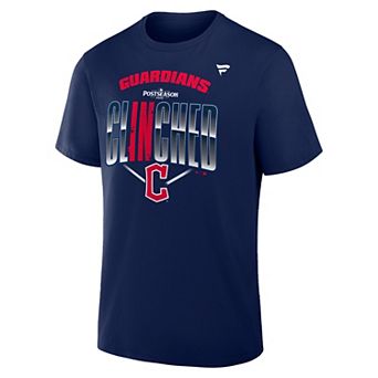 Men's Fanatics Cleveland Guardians MLB Postseason Participant Graphic Tee
