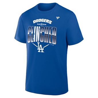 Men's Fanatics Los Angeles Dodgers MLB Postseason Participant Graphic Tee