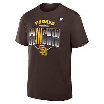 Men's Fanatics San Diego Padres MLB Postseason Participant Graphic Tee