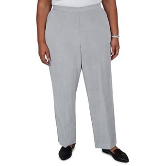 Plus Size Alfred Dunner Slim Fit Corduroy Short Length Pants