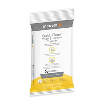 Medela Quick Clean Wipes 30-Pack for Breast Pumps & Accessories
