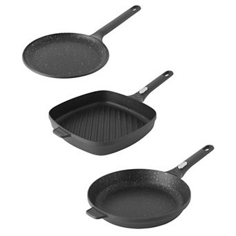 BergHOFF GEM 3 pc Nonstick Cast Aluminum Pan Cookware Set
