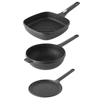 BergHOFF GEM 3 pc Nonstick Cast Aluminum Specialty Cookware Set