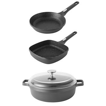 BergHOFF GEM 4 pc Nonstick Cast Aluminum Cookware Set