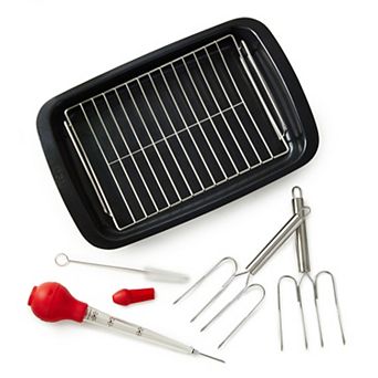 BergHOFF 9 pc Ceramic Nonstick Cookware & Baster Set