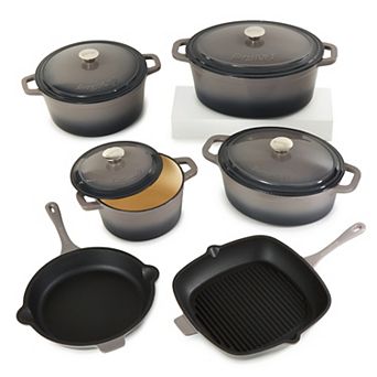 BergHOFF Neo 10 pc Cast Iron Cookware Set
