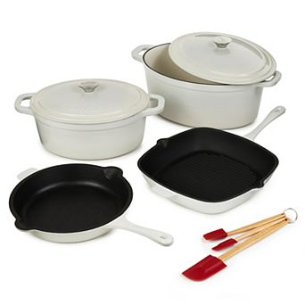 BergHOFF Neo 9 pc Cast Iron Cookware Set