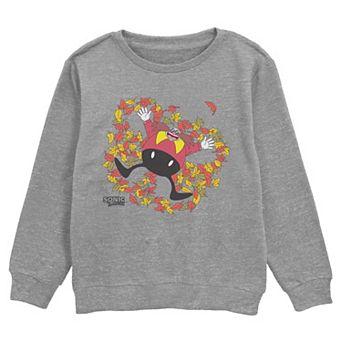 Boys 6-20 Sonic The Hedgehog Autumn Angel Crew Fleece Sweatshirt