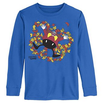 Boys 6-20 Sonic The Hedgehog Autumn Angel Long Sleeve Graphic Tee