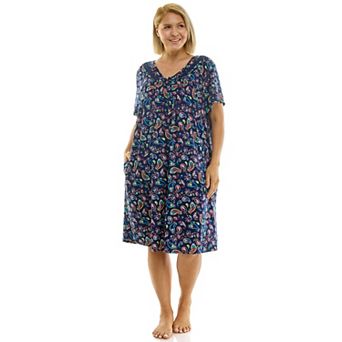 Plus Size Croft & Barrow® Lush Luxe V-Neck Nightgown