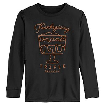 Boys 6-20 Friends Thanksgiving Trifle Long Sleeve Graphic Tee