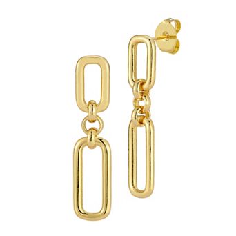WINX Post Link Drop Earrings