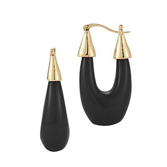 WINX Click-It Oval Hoop Earrings