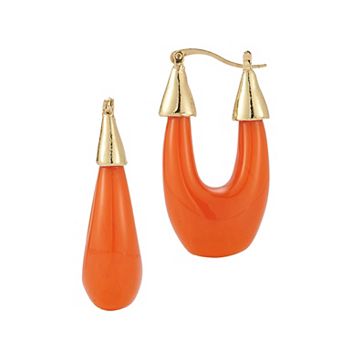 WINX Click-It Oval Hoop Earrings