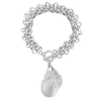 WINX Bold Seashell Toggle Bracelet