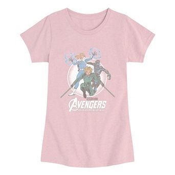 Girls 7-16 Marvel Avengers Doomsday Female Heroes Graphic Tee