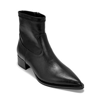 Aerosoles Myrtle Women's Dress Bootie Ankle Block Heel Slip-On Booties