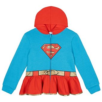 Warner Bros. Justice League Cosplay Zip-Up Hooded Jacket