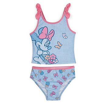 Disney's Minnie Mouse 2 pc Tankini and Bikini Set