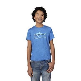Free Country Boys' Microtech® Graphic Crew Neck Shirt