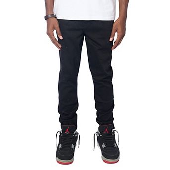 Midnight Rhinestone Skinny Jeans - Black
