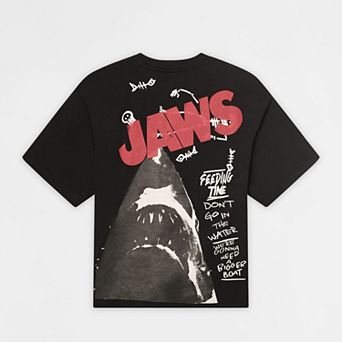 Jaws Feeding Time Short Sleeve Tee - Black