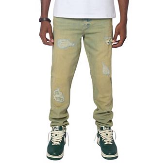Essential Distressed Skinny Jeans - Vintage Sand