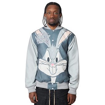 Looney Tunes Varsity Jacket - Grey