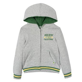 John Deere Fleece Zip-Up Hoodie