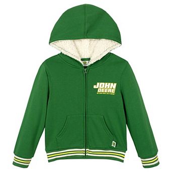 John Deere Fleece Zip-Up Hoodie