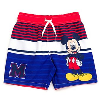 Disney's Mickey Mouse Swimwear Swim Trunks