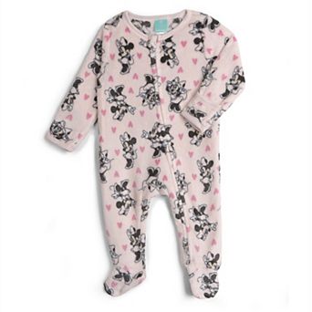 Disney Minnie Mouse Fleece Footed Sleep N Play