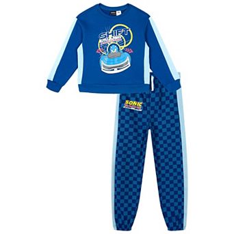 SEGA Sonic the Hedgehog Racing Fleece Sweatshirt and Pants Set
