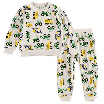 John Deere 2 pc Fleece Sweatshirt and Pants Set