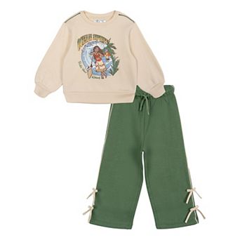 Disney Moana Fleece Sweatshirt and Pants Set