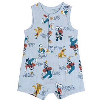 Disney Mickey Mouse Sleeveless One Piece Romper