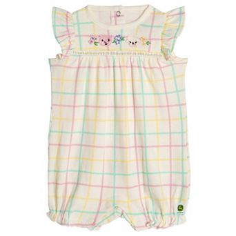 John Deere One Piece Bubble Romper