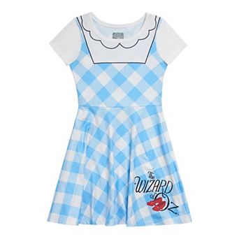 Wizard of Oz Dorothy Cosplay Skater Dress