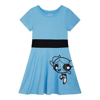 The Powerpuff Girls Cosplay Skater Dress