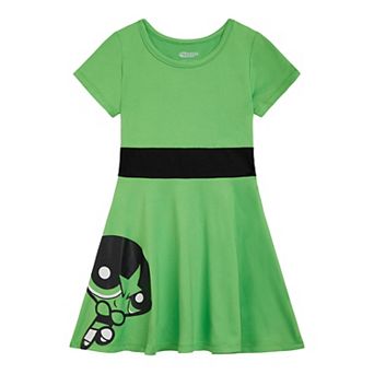 The Powerpuff Girls Cosplay Skater Dress