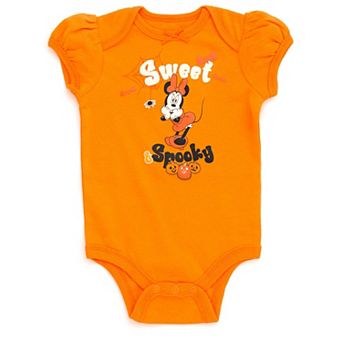 Disney Minnie Mouse Holiday Short Sleeve Bodysuit