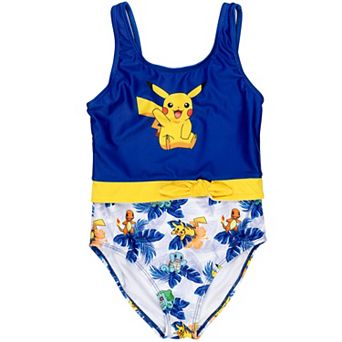 Pokemon Sleeveless UPF 50+ One Piece Bathing Suit