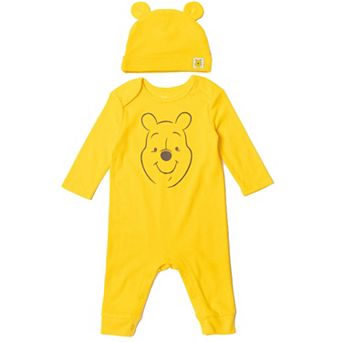Disney's Winnie the Pooh Cosplay Coverall and Hat Set