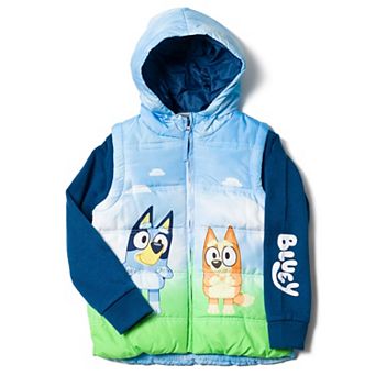 Bluey Hooded Zip-Up Jacket