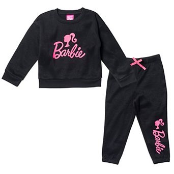 Barbie Loungewear Sweatshirt and French Terry Pants Set