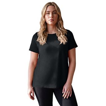 Avenue Women's Plus Size Signature Short Sleeve Tee